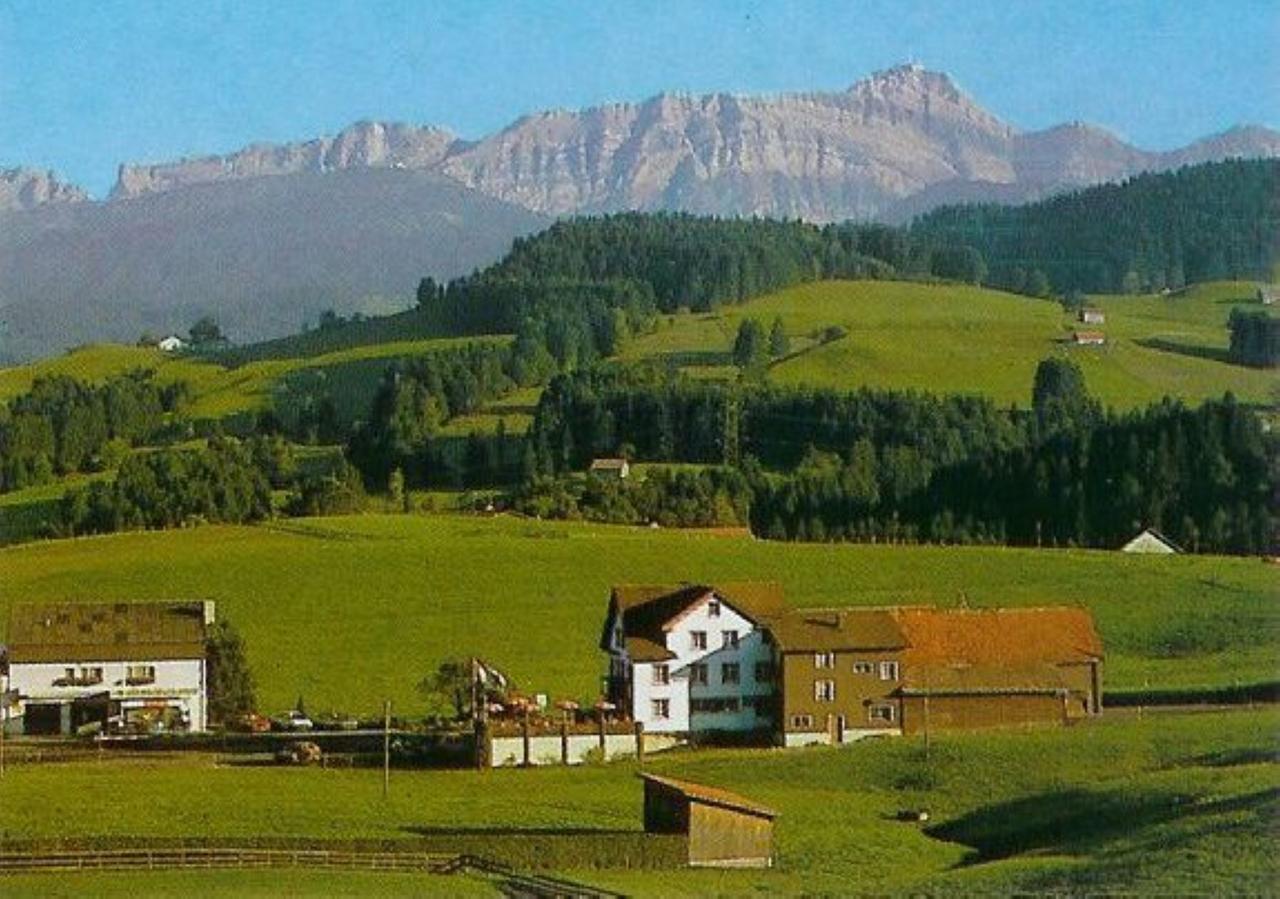 Hotel Garni Traube B&B Schwellbrunn Dış mekan fotoğraf