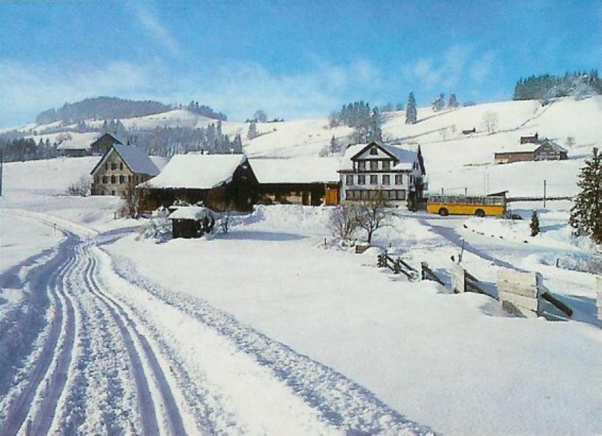 Hotel Garni Traube B&B Schwellbrunn Dış mekan fotoğraf