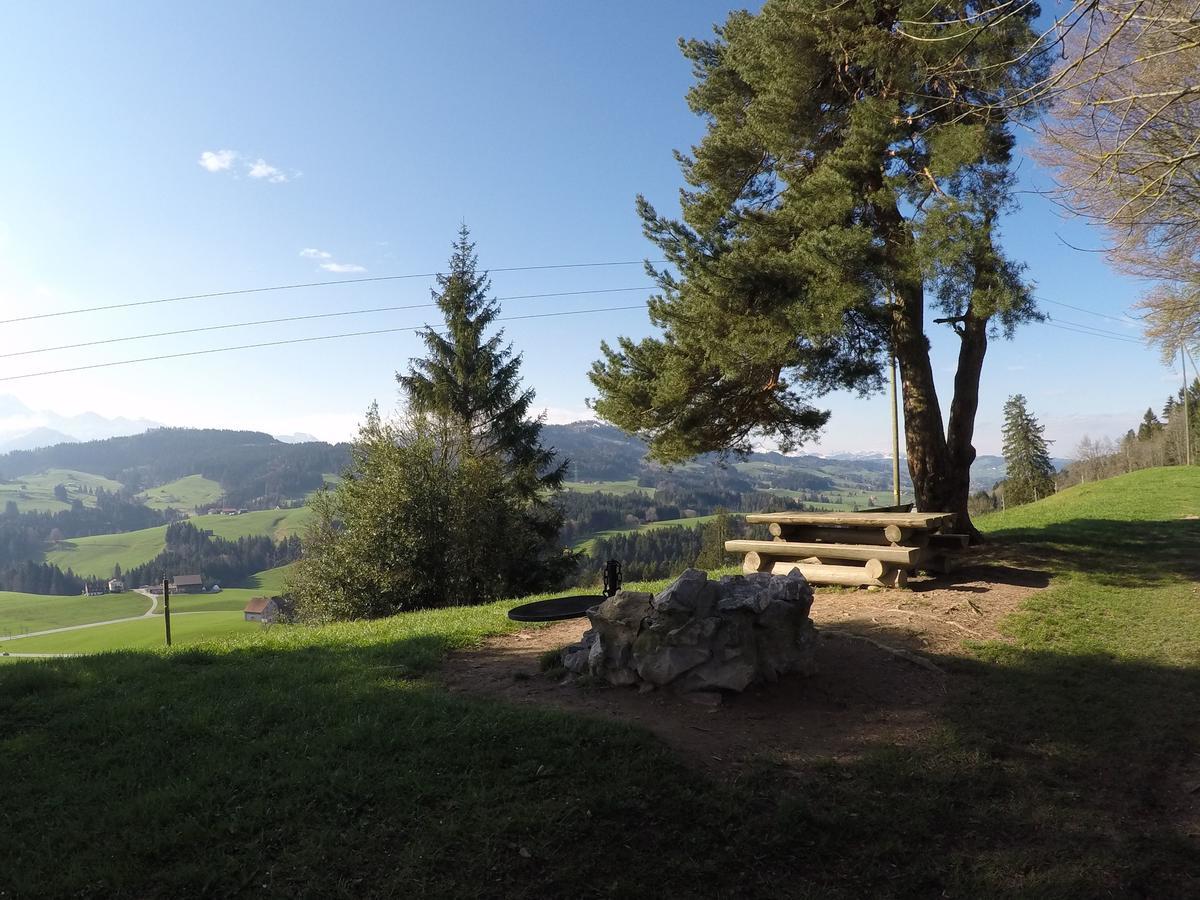 Hotel Garni Traube B&B Schwellbrunn Dış mekan fotoğraf