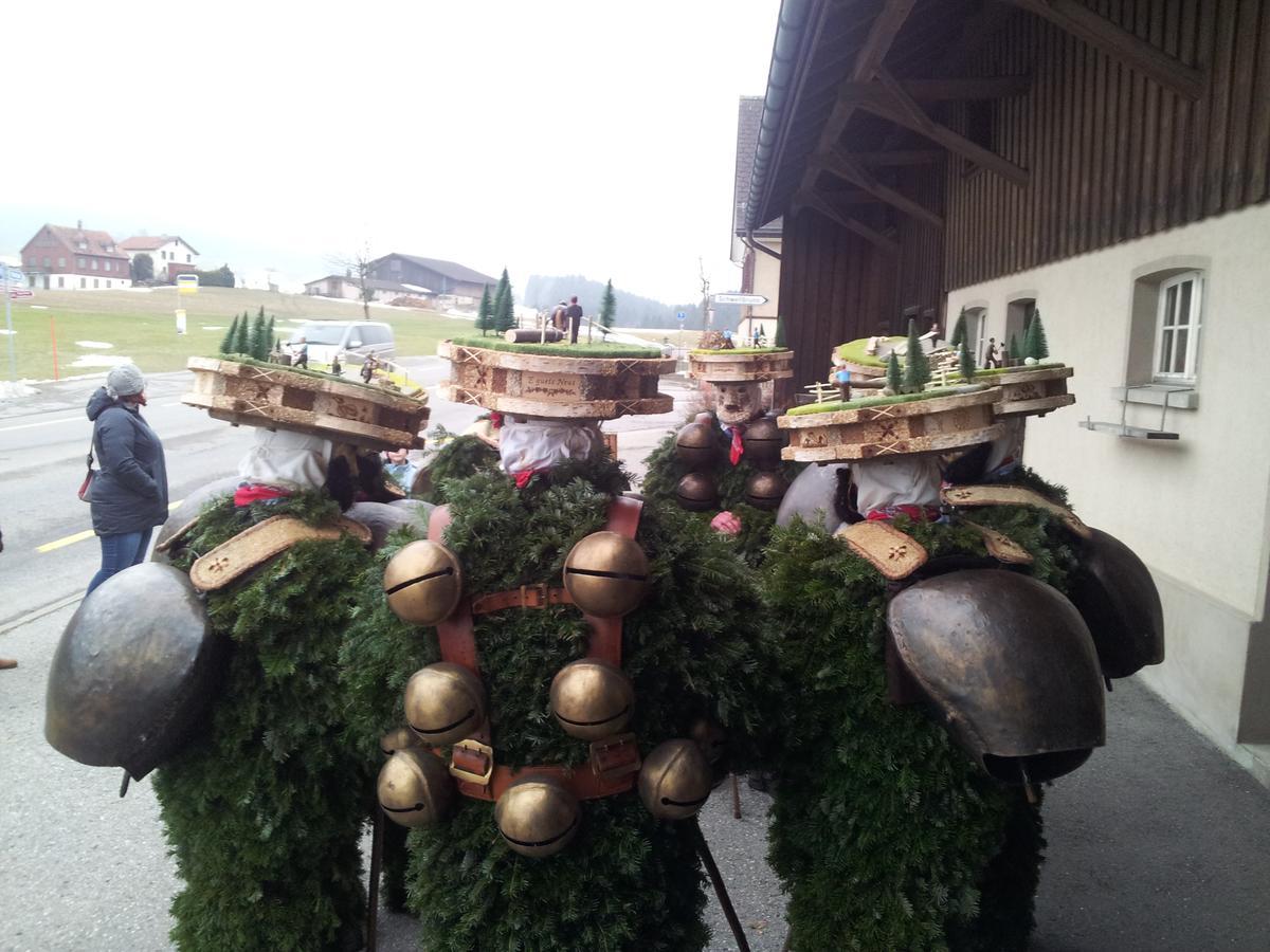 Hotel Garni Traube B&B Schwellbrunn Dış mekan fotoğraf