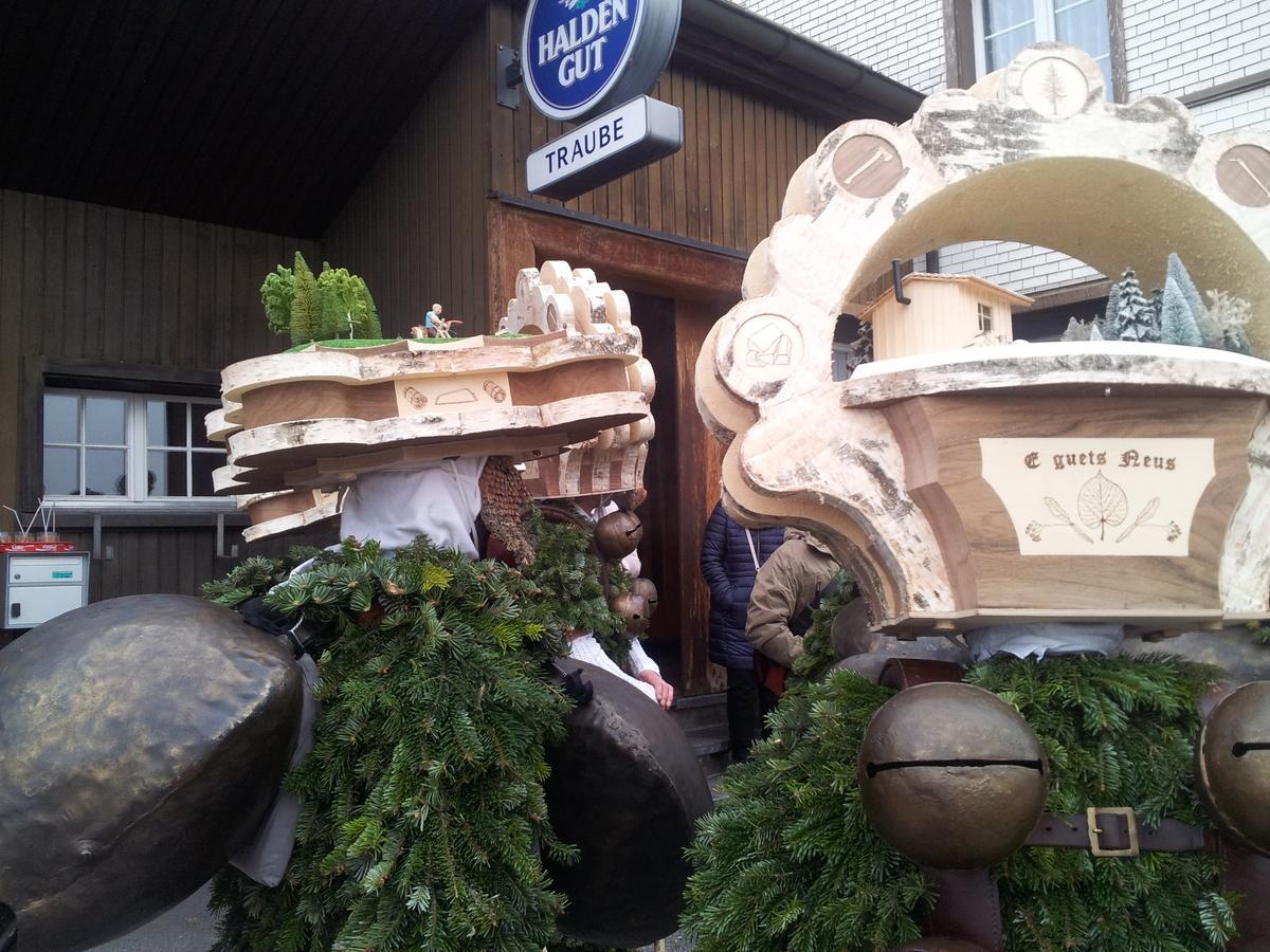 Hotel Garni Traube B&B Schwellbrunn Dış mekan fotoğraf