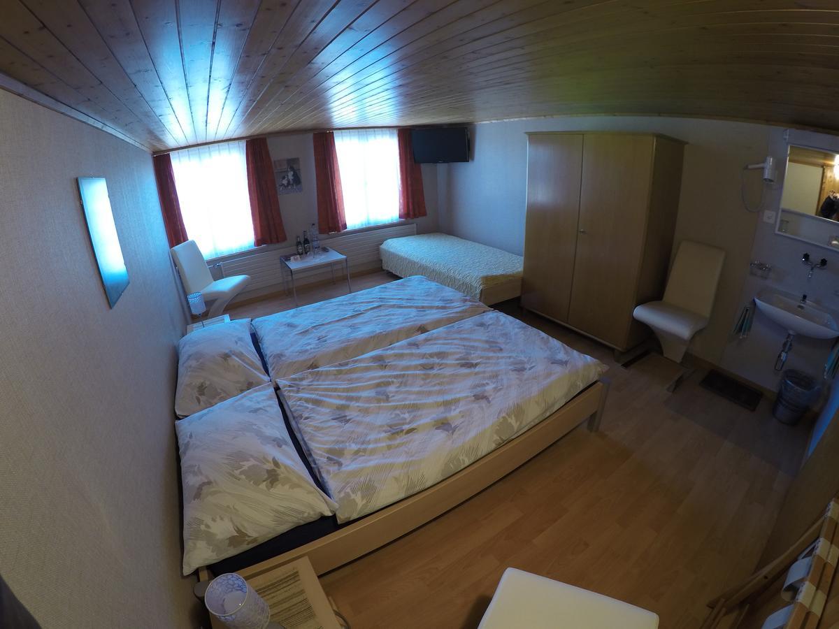 Hotel Garni Traube B&B Schwellbrunn Dış mekan fotoğraf